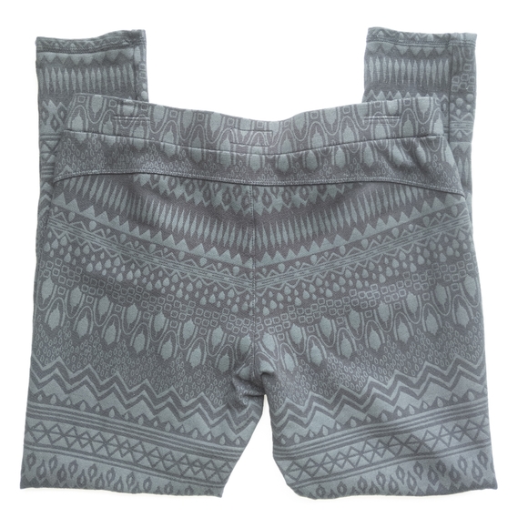 Mudd, Black pattern Workout leggings, Size Lg - Picture 3 of 10